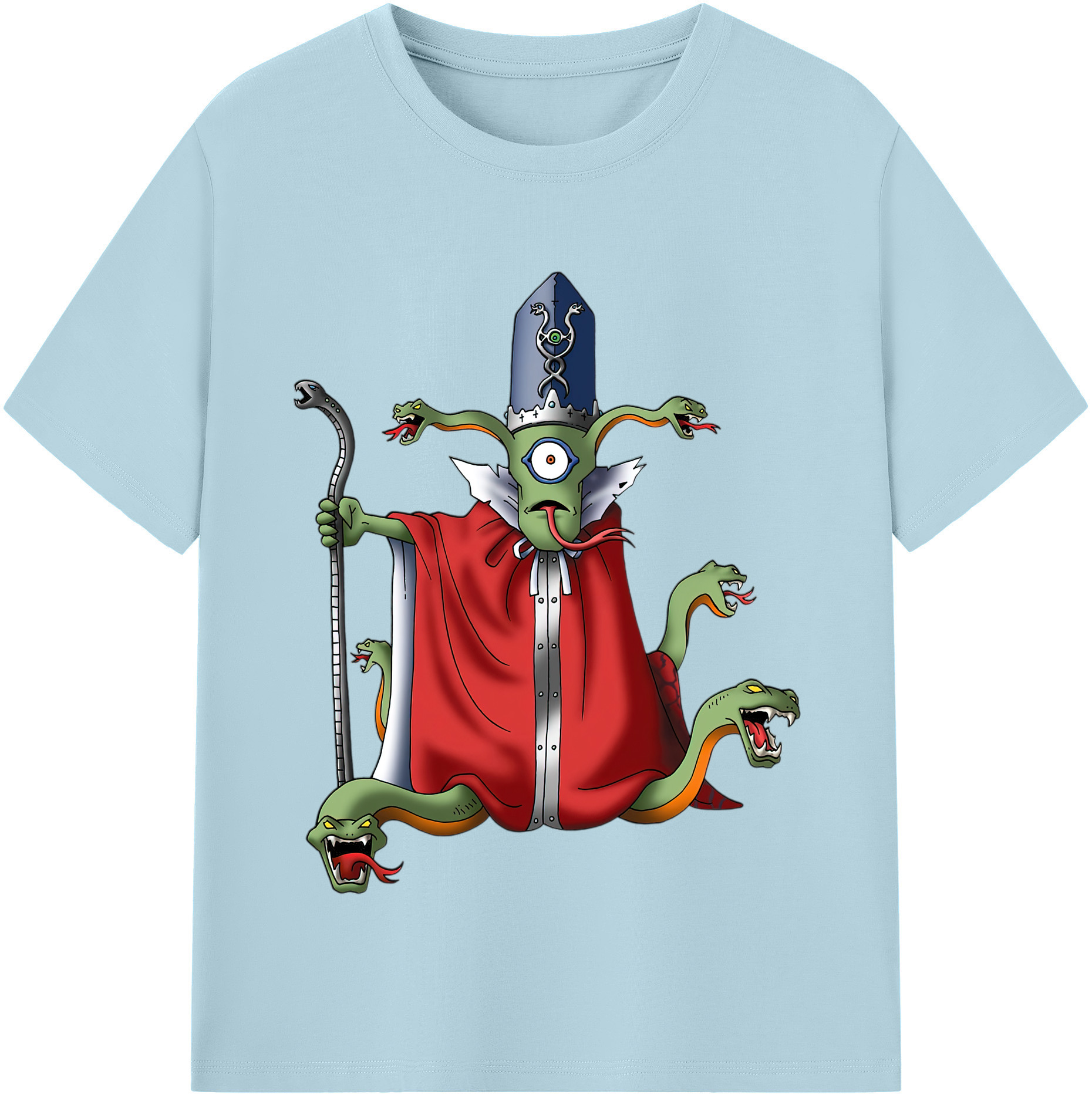（画像用） ドラゴンクエスト Doragon Kuesuto Dragon Quest 綿100％半袖Tシャツ（フロントプリント）